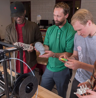 The Ritchie School's Innovation Floor at the University of Denver.